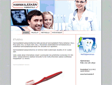 Tablet Screenshot of hammastalo.fi